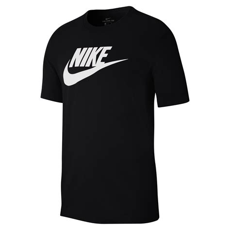 nike t shirt zwart heren|Zwart Tops en T.